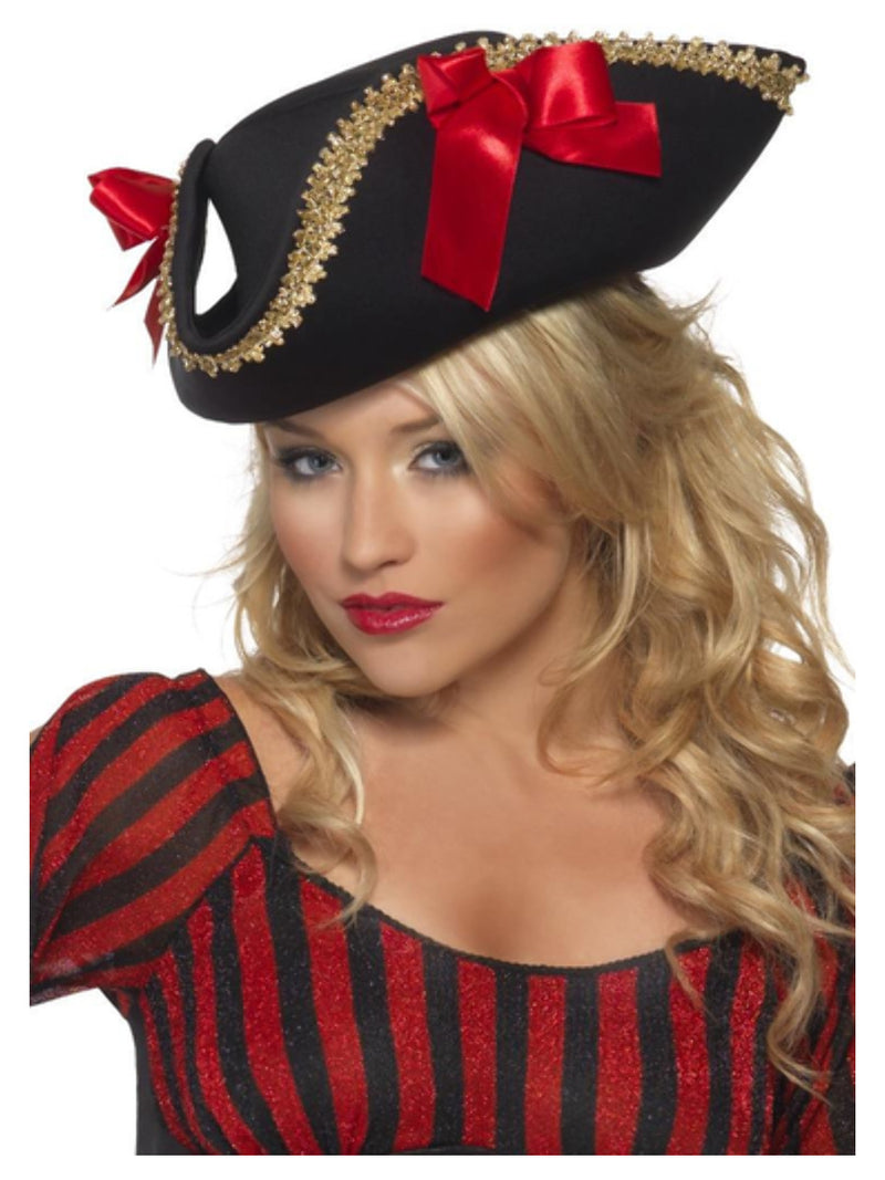 Fever Pirate Hat, Black - 1