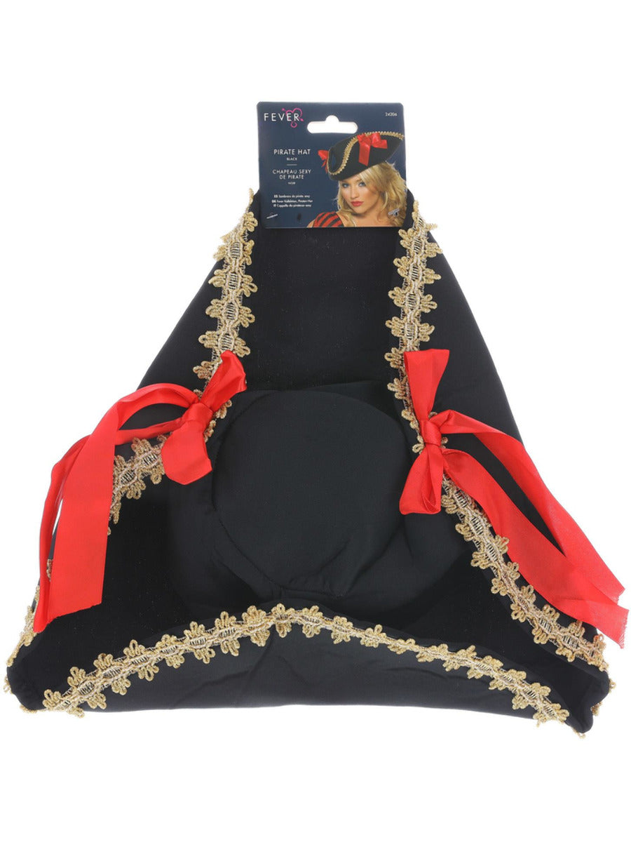 Fever Pirate Hat, Black - 3