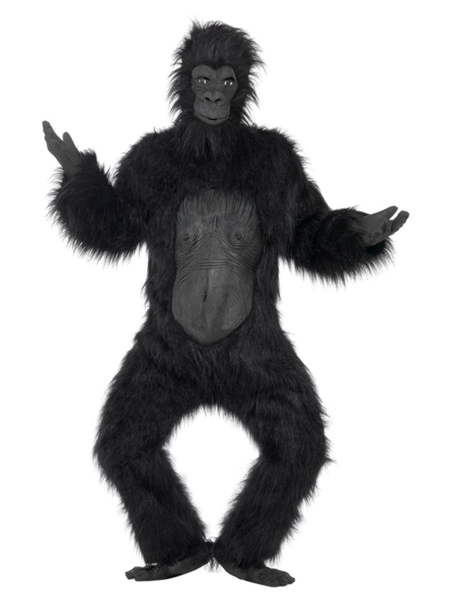 Deluxe Gorilla Costume, Black - 5