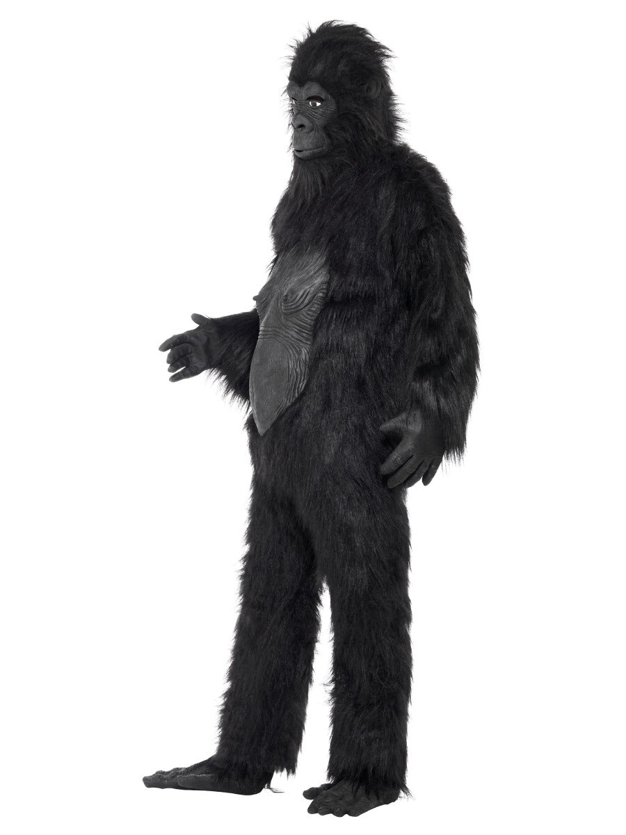 Deluxe Gorilla Costume, Black - 4