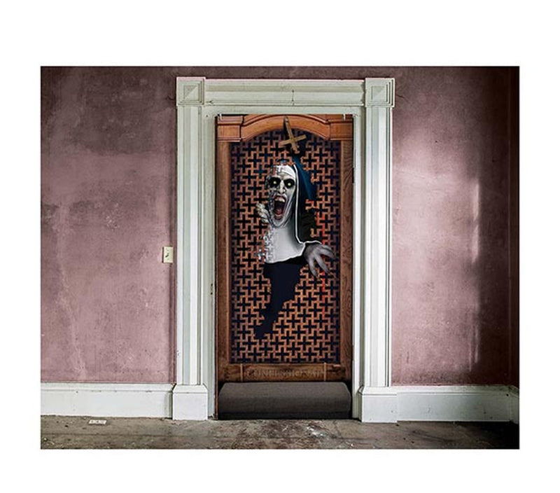 SCARY DOOR DECORATION, 80X180 CM
