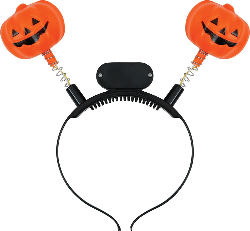 PUMPKIN HEADBAND WITH LIGHT