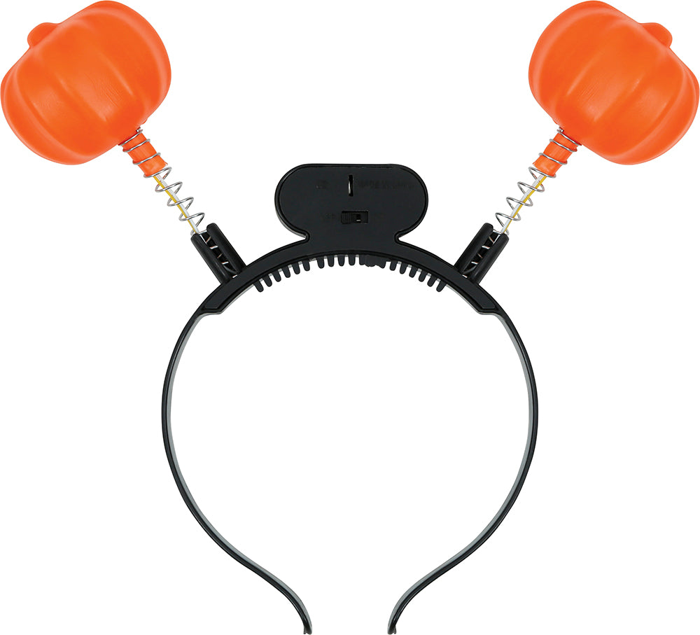 PUMPKIN HEADBAND WITH LIGHT