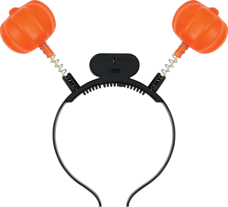 PUMPKIN HEADBAND WITH LIGHT