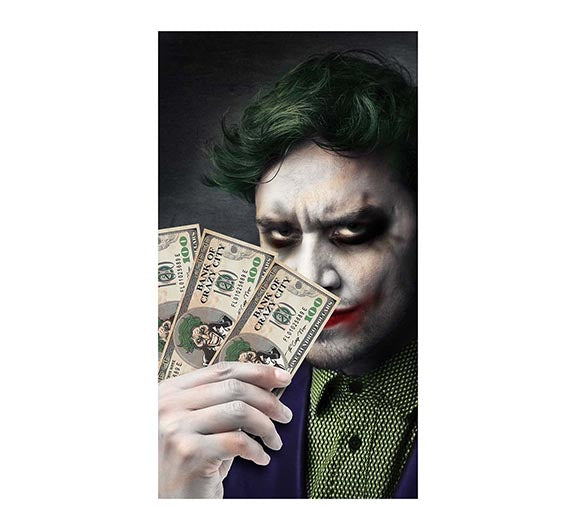 75 MR SMILE BANKNOTES 6X15 CM