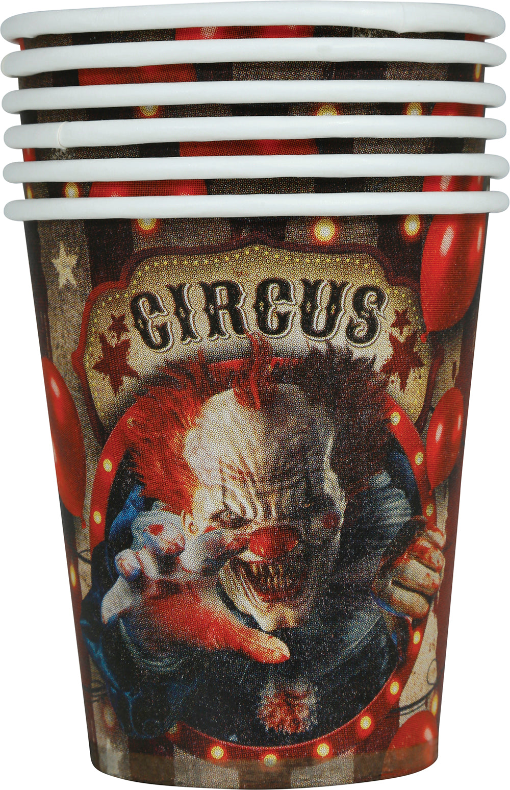 BAG: 6 GLASSES 240 ML, 9 CM
