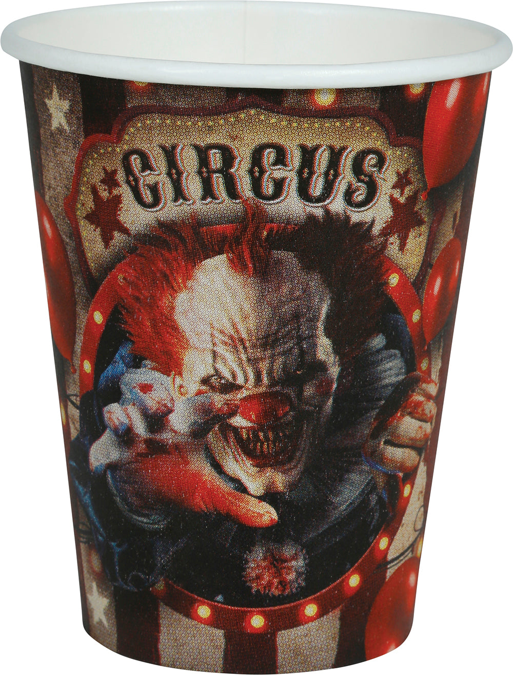 BAG OF 6 CLOWN CUPS 355 CL. 11 CM
