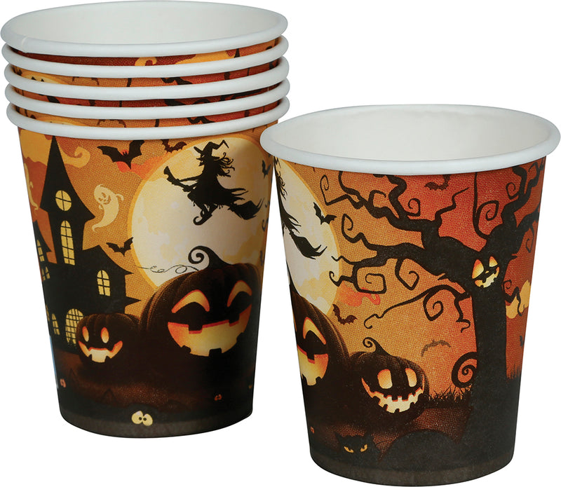 BAG: 6 GLASSES 240 ML, 9 CM