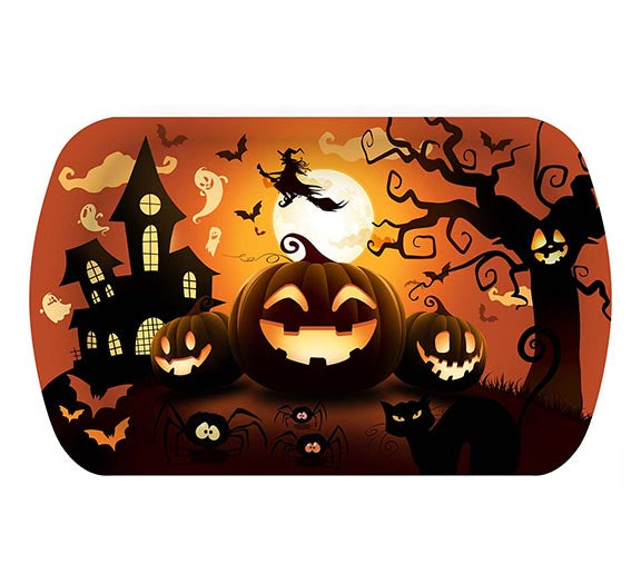 PUMPKIN TRAY, 39X24 CMS, PLASTIC