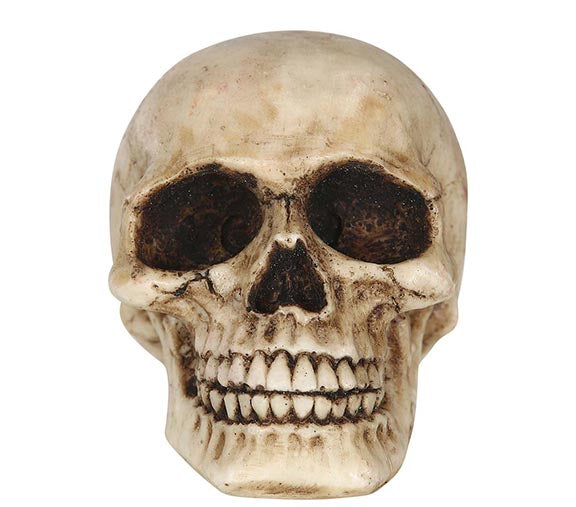 RESIN SKULL 8 CM