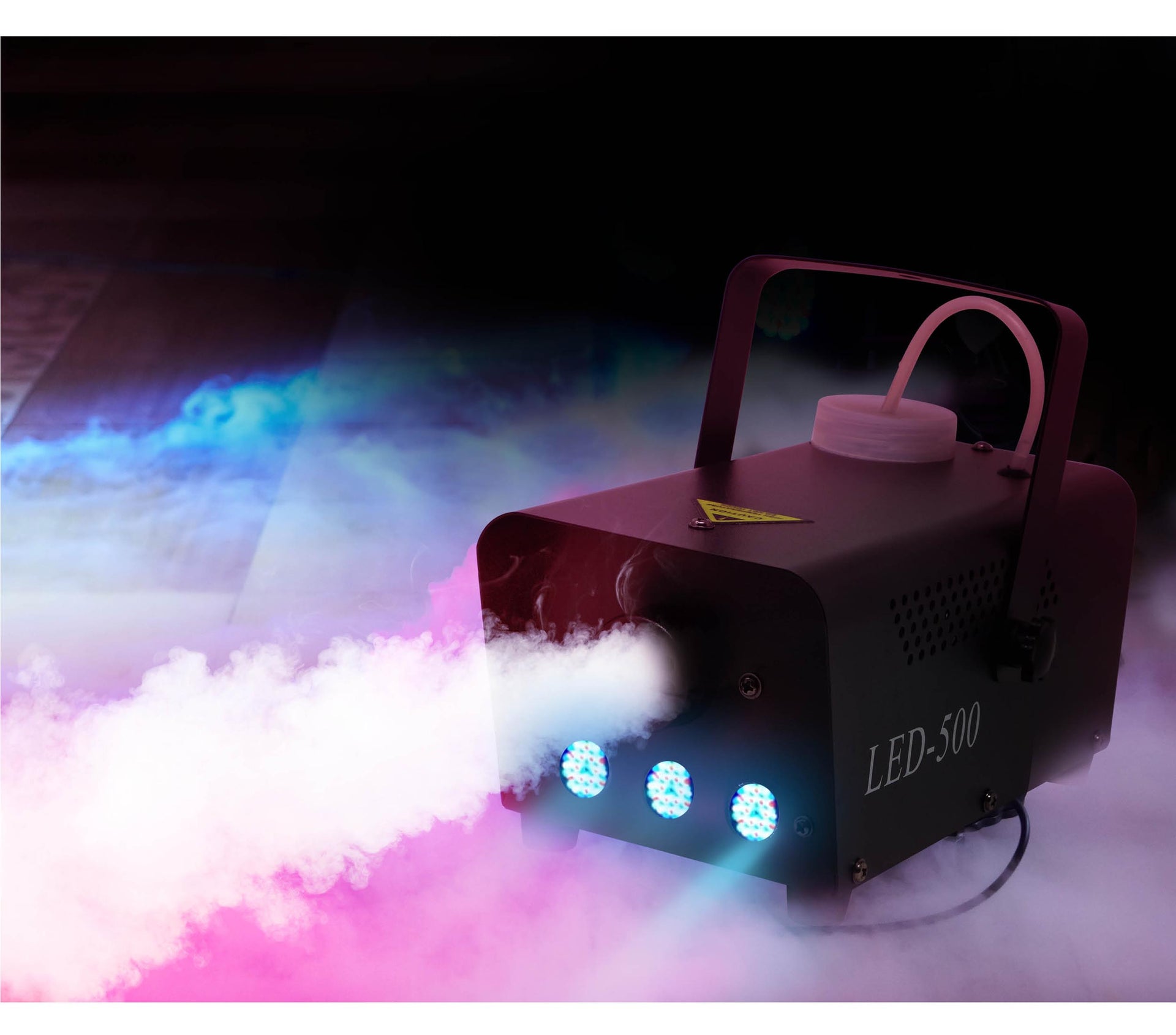 SMOKE MACHINE WITH LIGHT AND REMOTE CONTROL