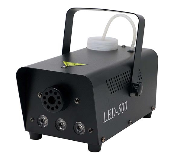 SMOKE MACHINE WITH LIGHT AND REMOTE CONTROL