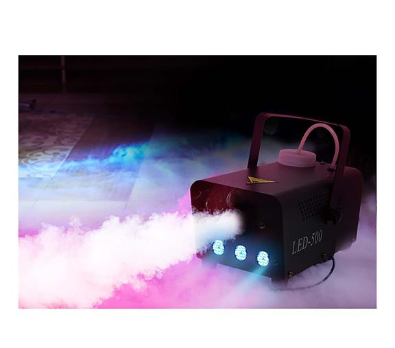 SMOKE MACHINE WITH LIGHT AND REMOTE CONTROL