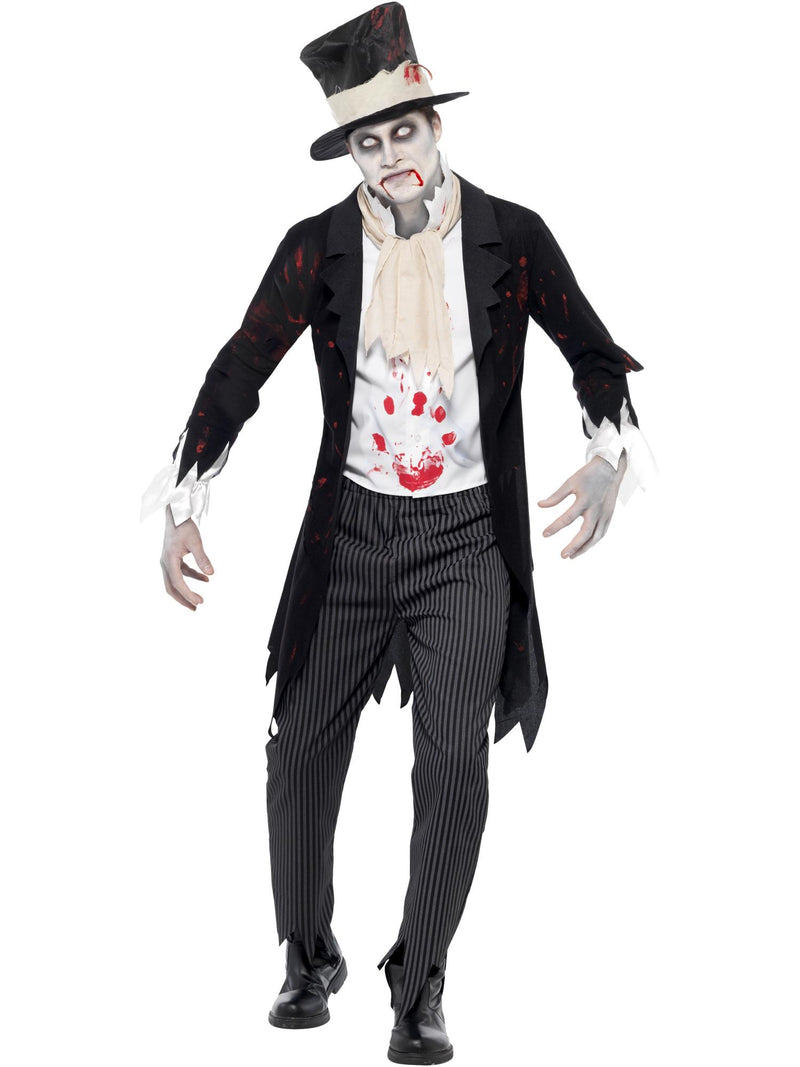 Till Death Do Us Part Zombie Groom Costume, Black 1
