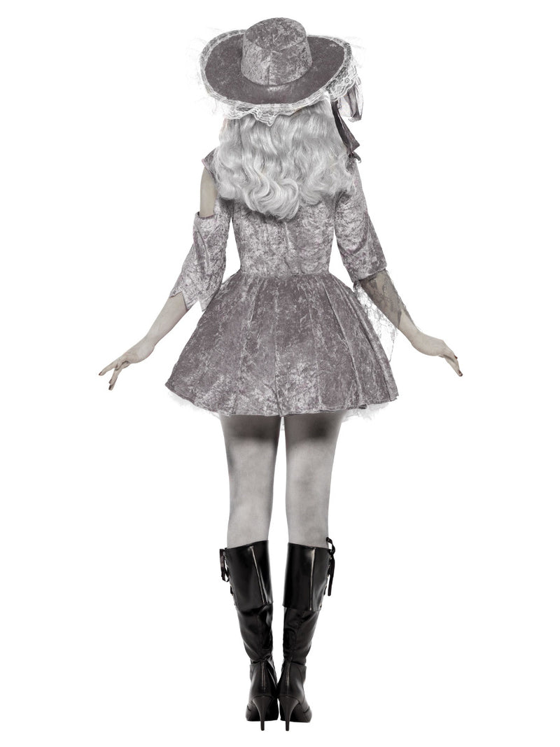 Deluxe Ghost Ship Pirate Treasure Costume, Grey - 3