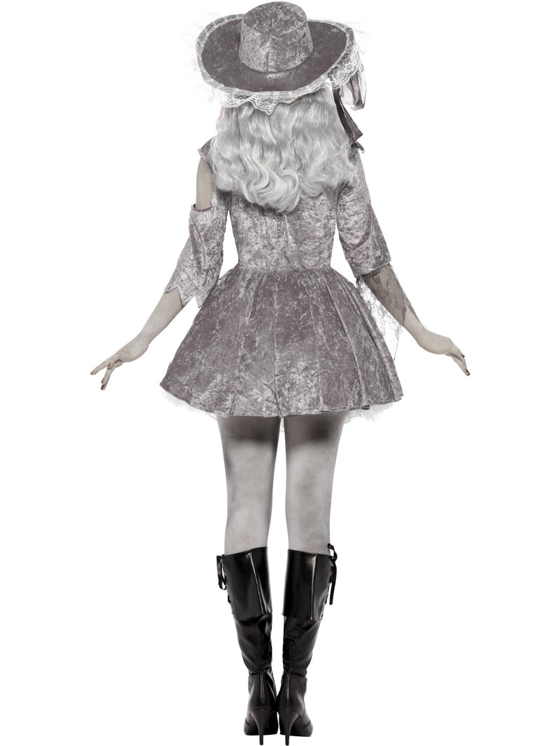 Deluxe Ghost Ship Pirate Treasure Costume, Grey 2