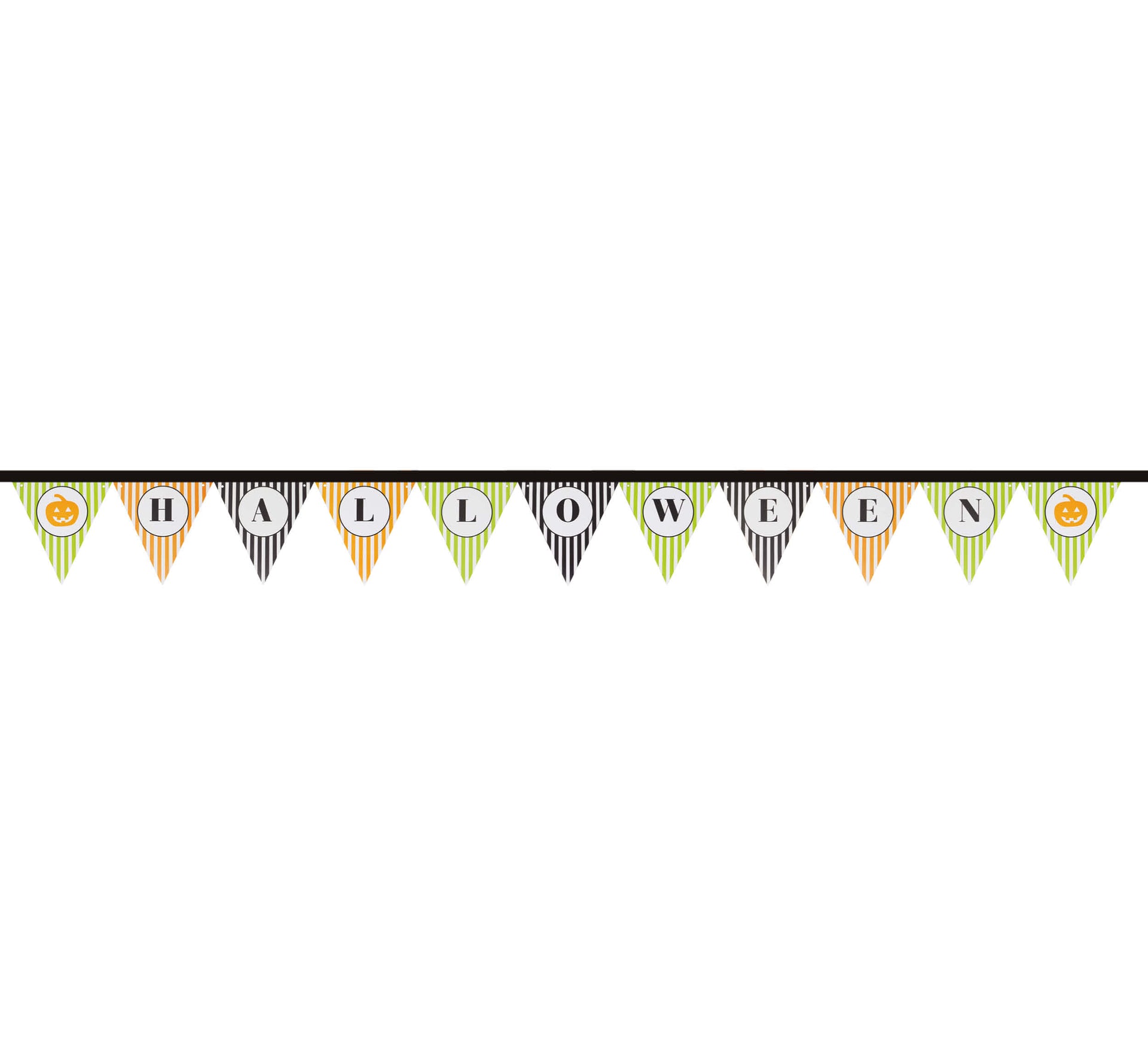 HALLOWEEN PENNANT BUNTING 28X360 CM HQ