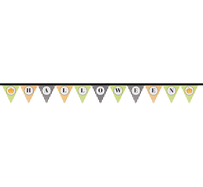 HALLOWEEN PENNANT BUNTING 28X360 CM HQ
