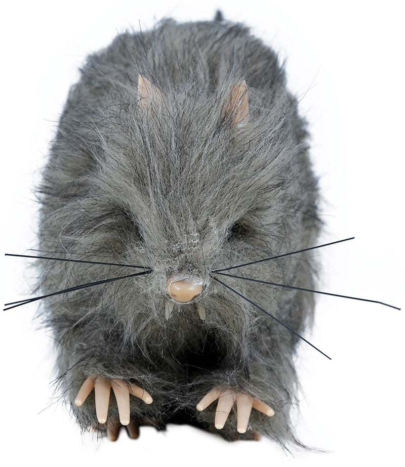 SMALL FURRY RAT 15 CMS.