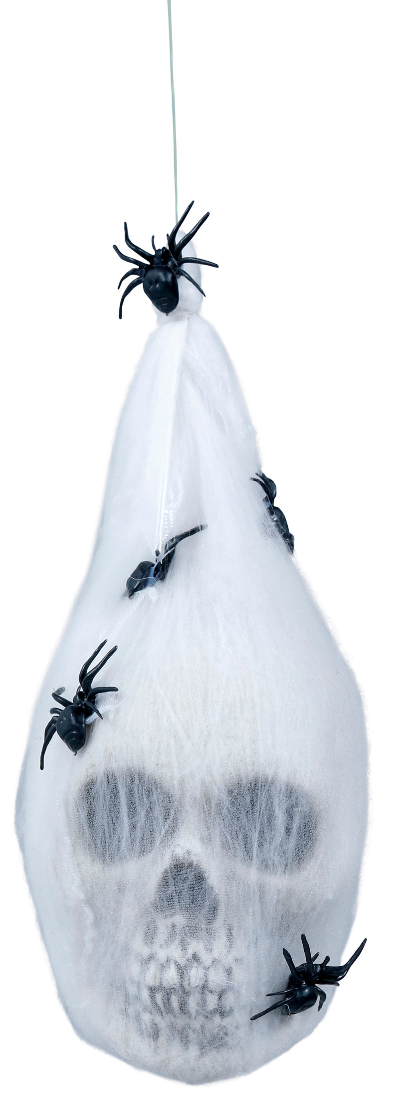 SPIDER WEB BAG WITH SKULL 25 CMS.