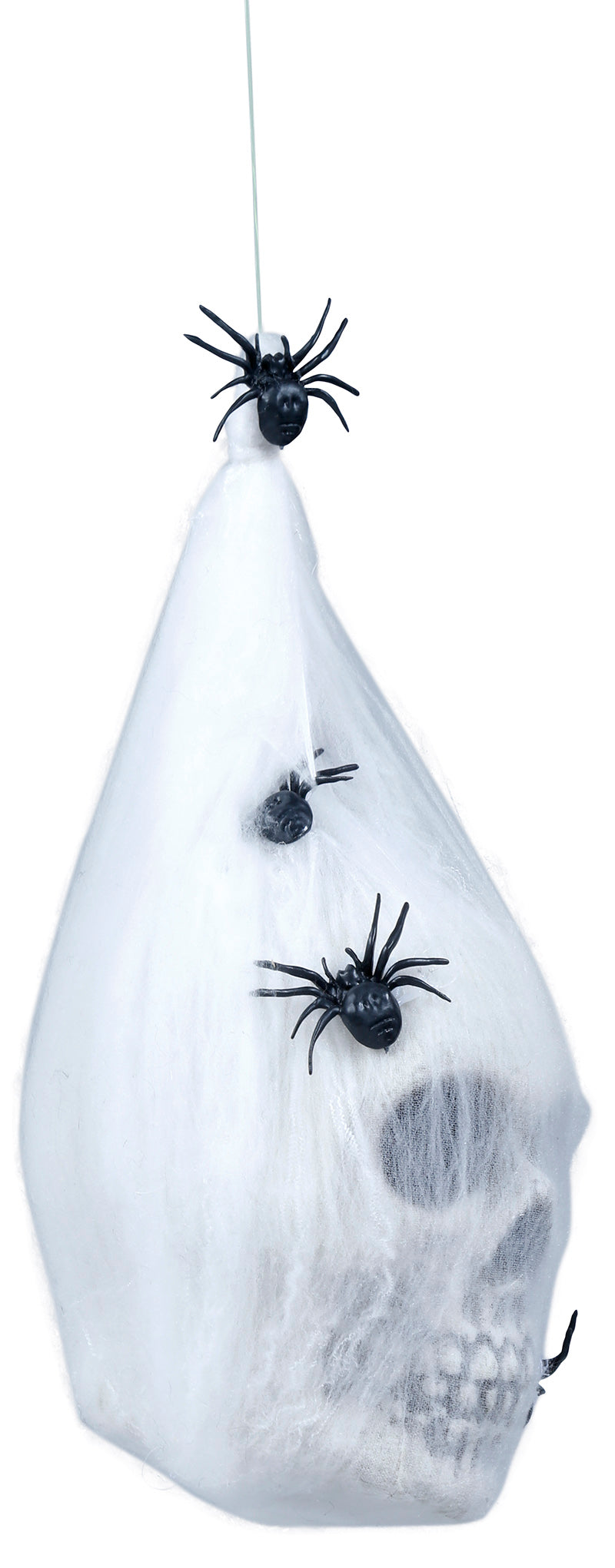 SPIDER WEB BAG WITH SKULL 25 CMS.