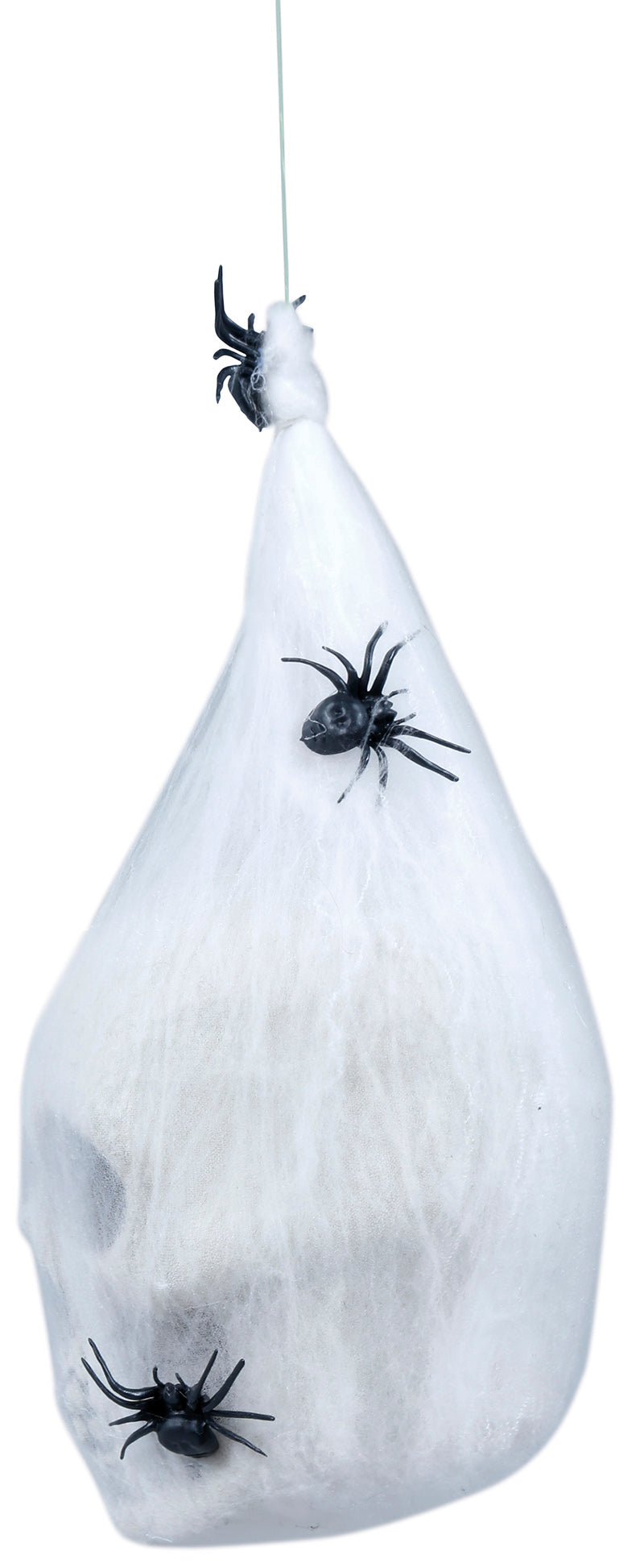 SPIDER WEB BAG WITH SKULL 25 CMS.
