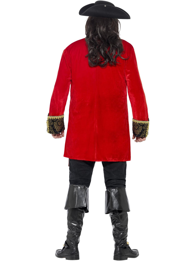 Curves Pirate Captain Costume, Red 2