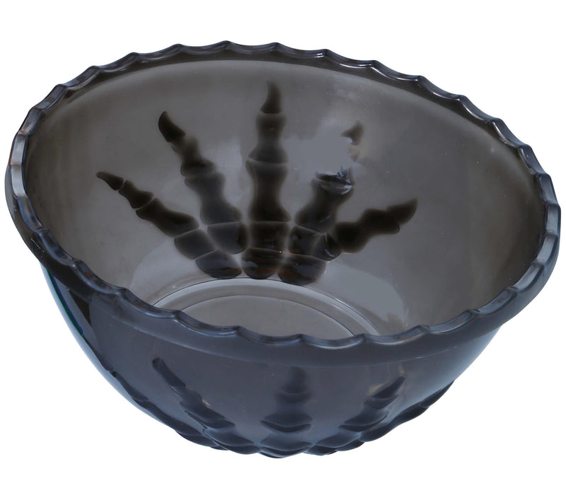 BLACK SKELETON HAND BOWL, 14X33 CMS CMS.