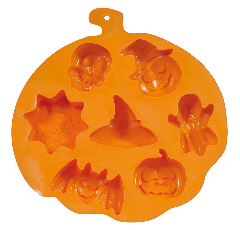 MOLD FOR 6 PUMPKIN BISCUITS, 27X17 CMS.
