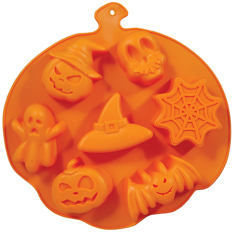 MOLD FOR 6 PUMPKIN BISCUITS, 27X17 CMS.