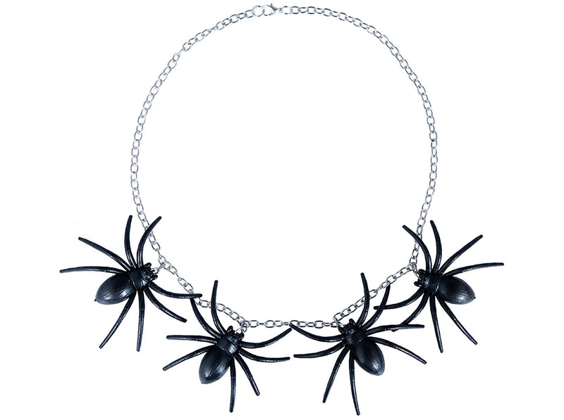 SPIDER NECKLACE AND EARRINGS SET