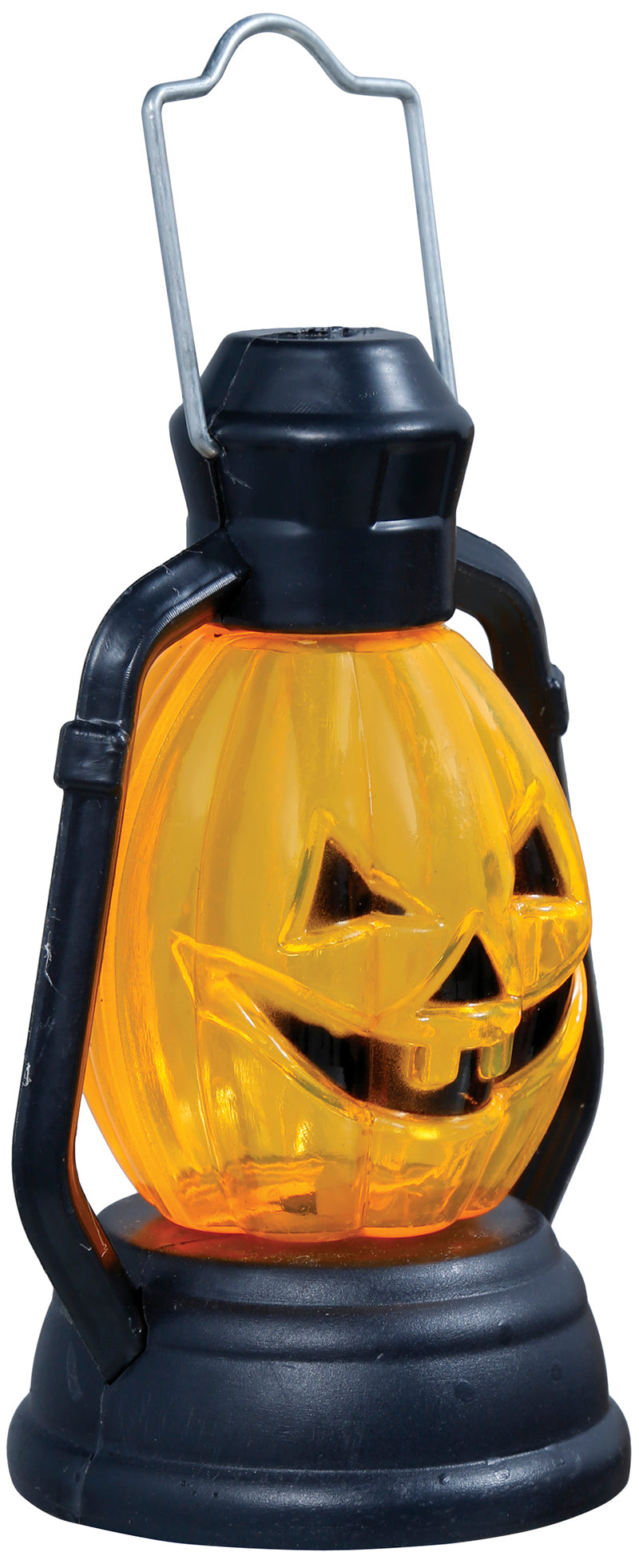 BOX OF 12 PUMPKIN LANTERN WITH LIGHT, 10 CMS.