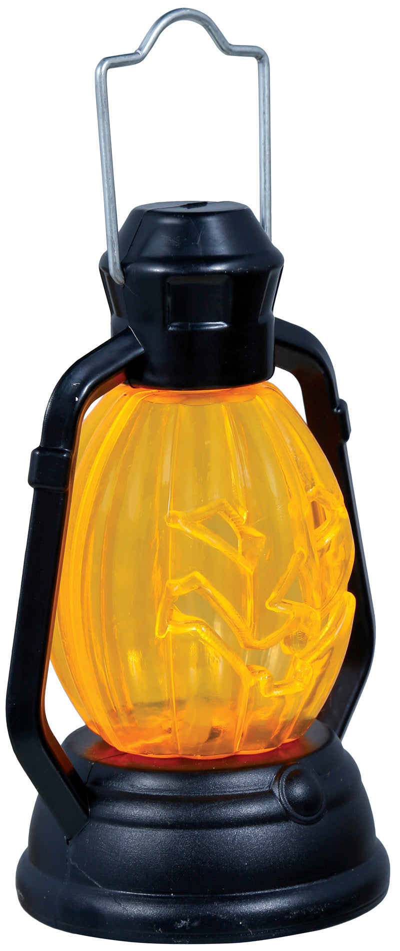 BOX OF 12 PUMPKIN LANTERN WITH LIGHT, 10 CMS.
