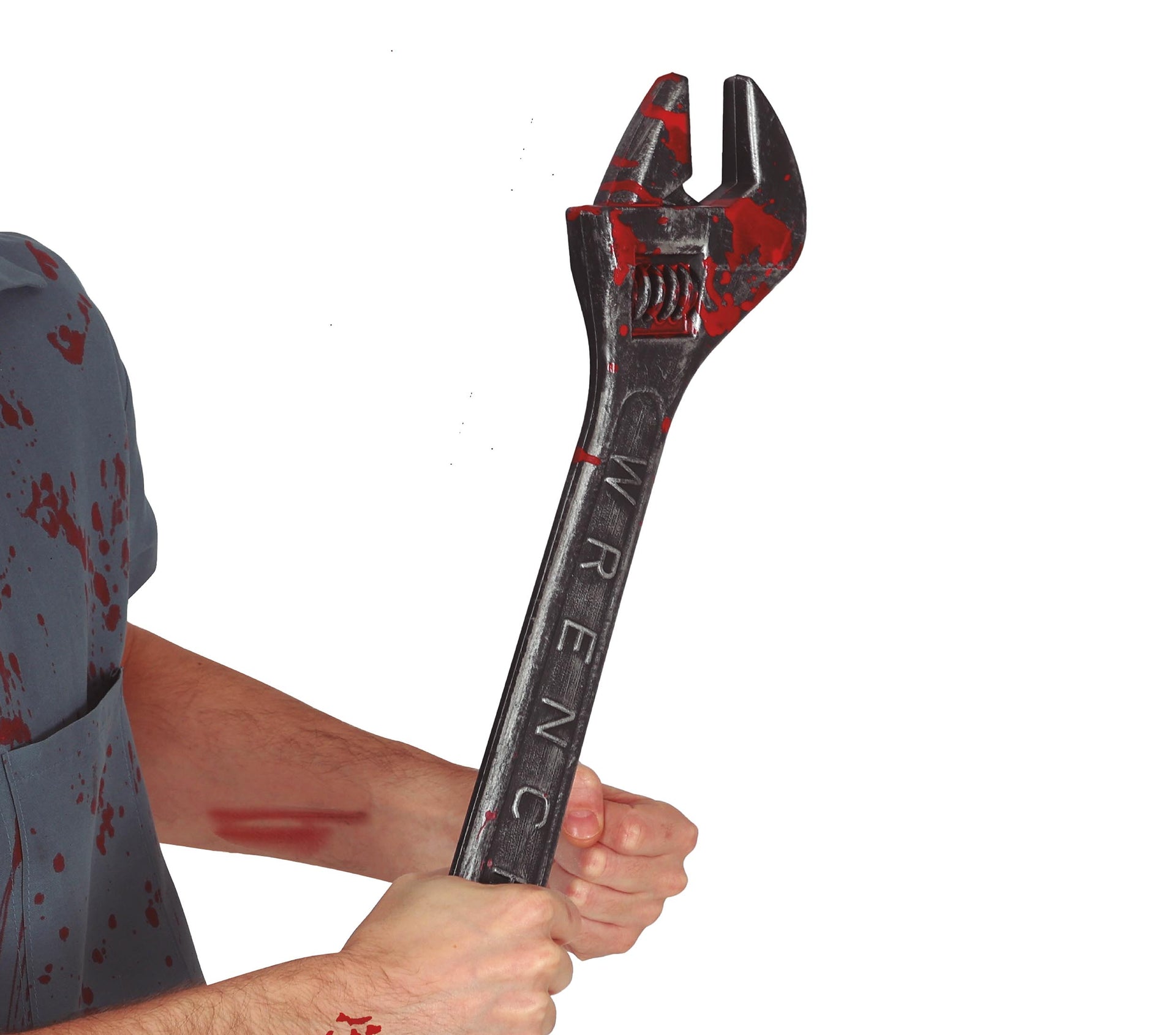 WRENCH WITH BLOOD, 45 CM