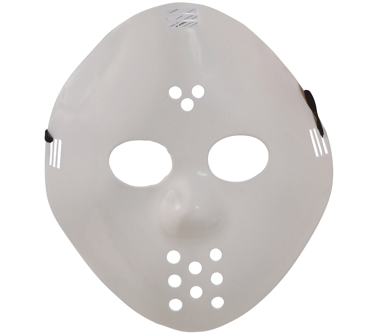 WHITE HOCKEY MASK PVC