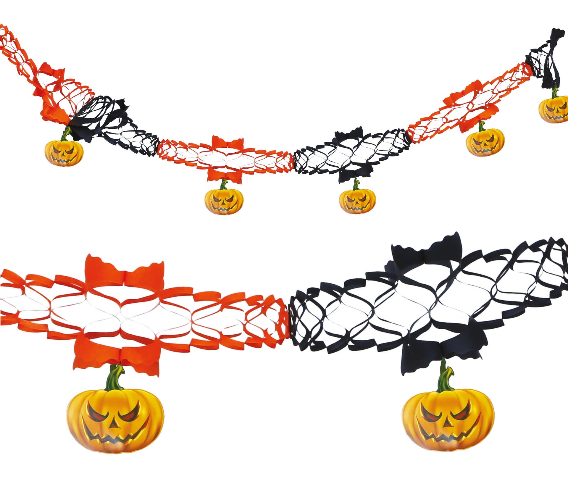 GARLAND WITH PUMPKINS, 14.5X200 CMS