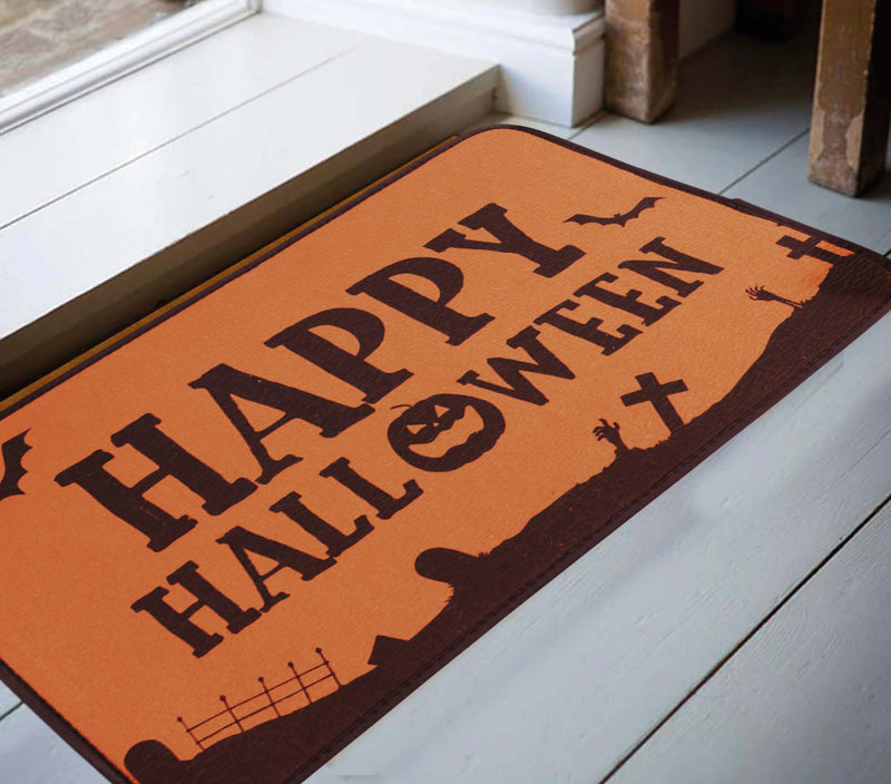 HALLOWEEN DOORMAT, 60X40 CMS