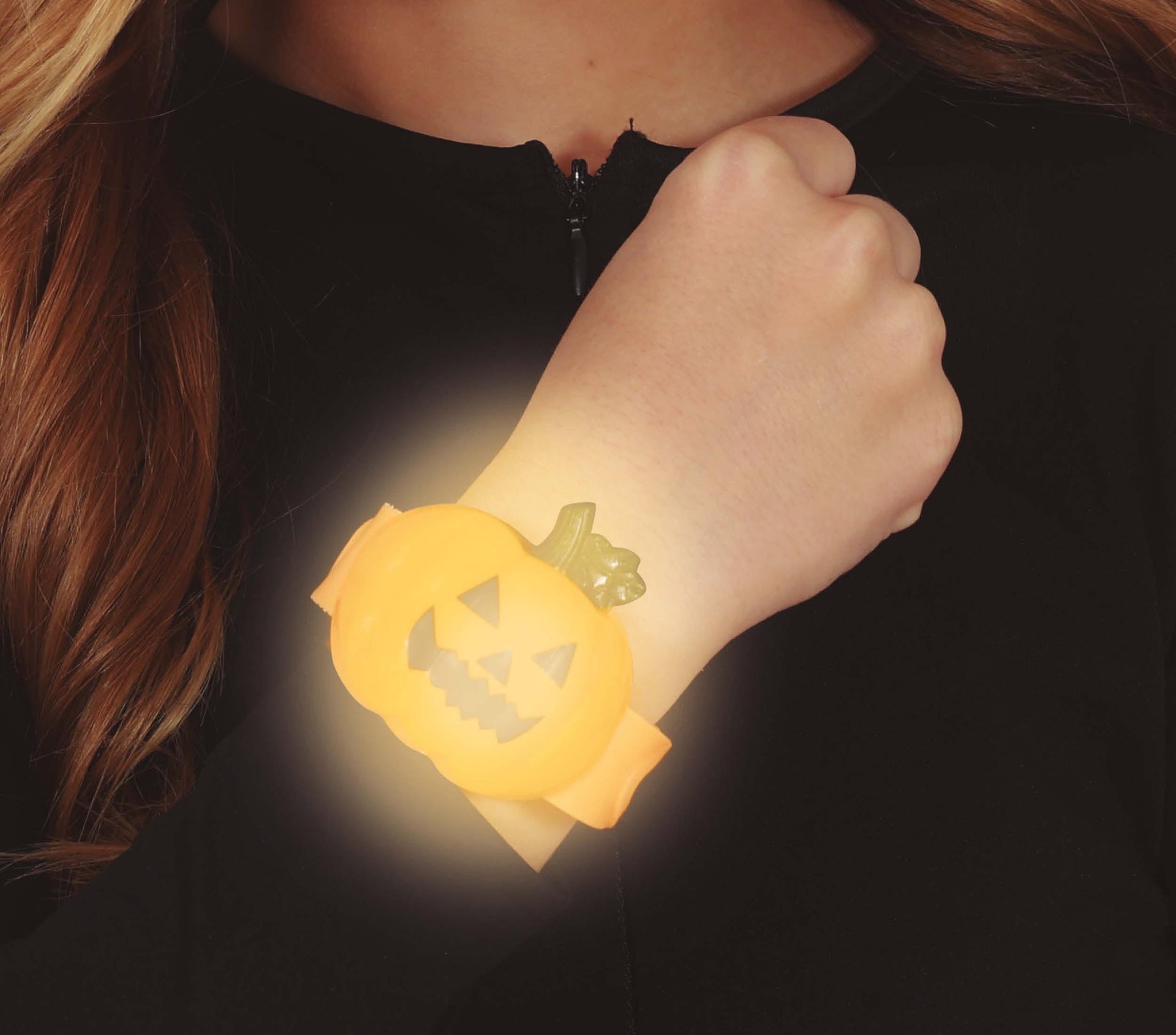 PUMPKIN BRACELET WITH LIGHT