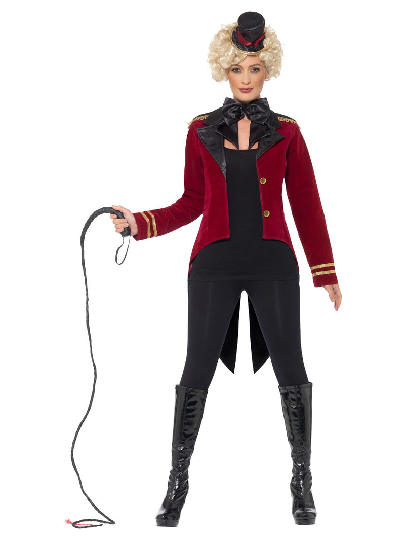 Ringmaster Costume, Red - 5