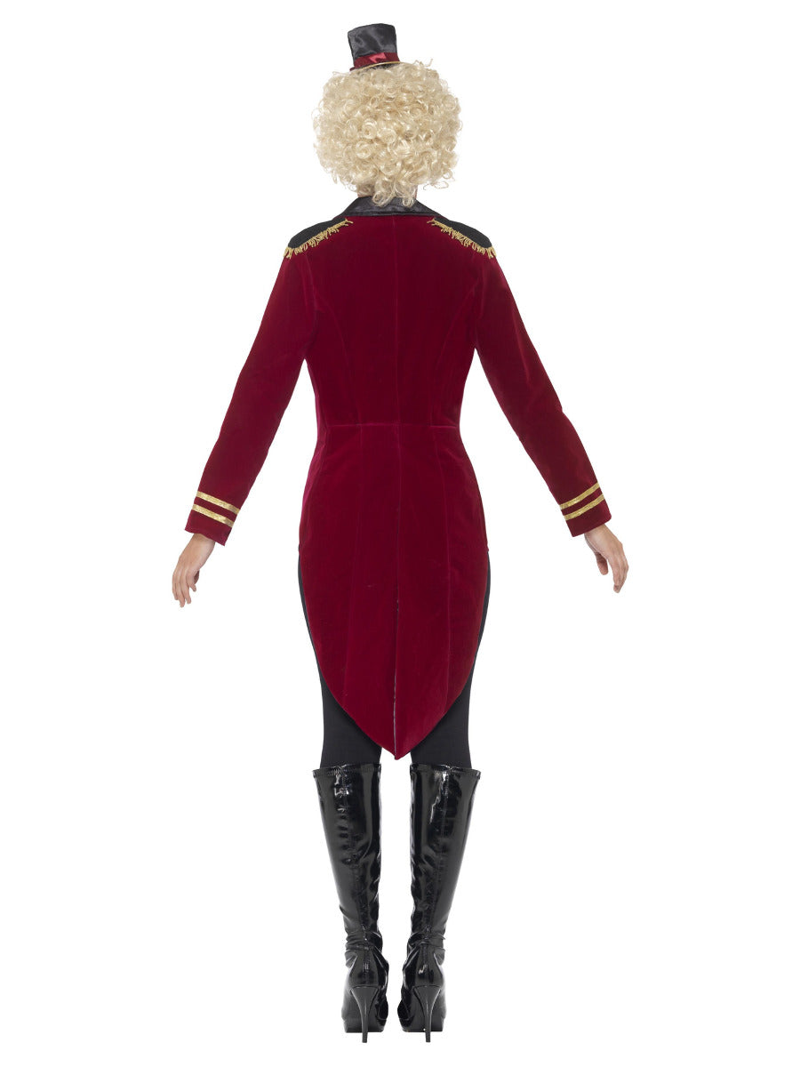 Ringmaster Costume, Red - 3