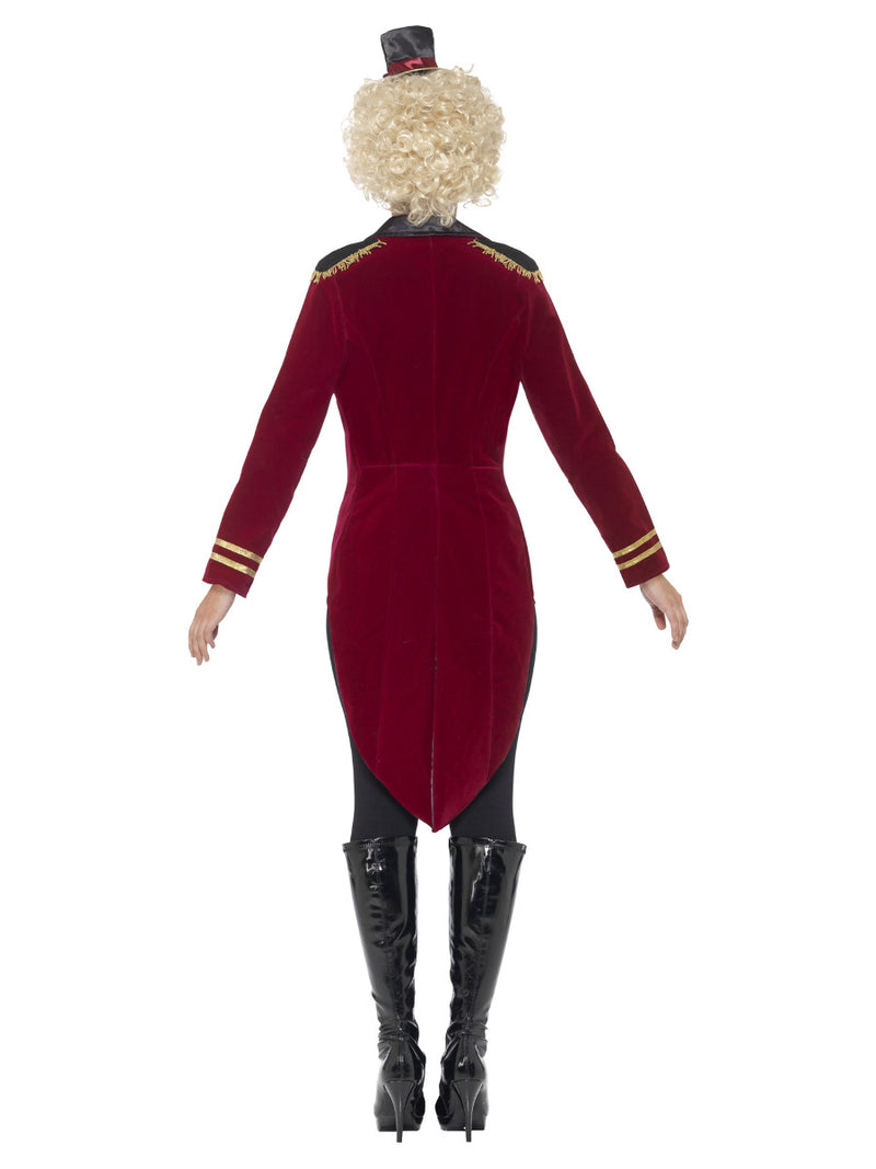 Ringmaster Costume, Red - 3