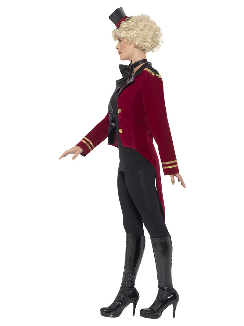 Ringmaster Costume, Red - 4