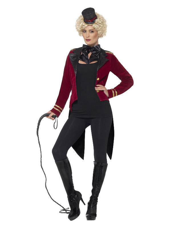 Ringmaster Costume, Red - 2