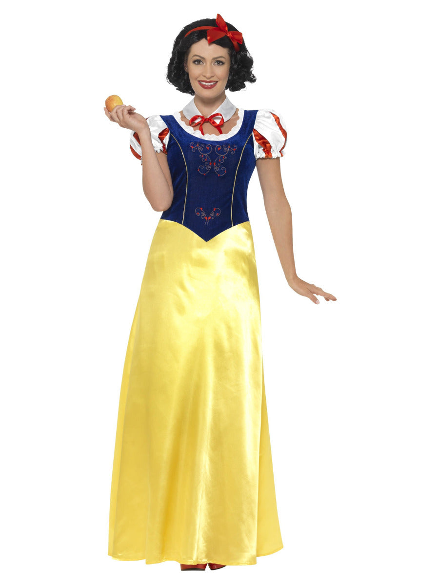 Princess Snow Costume, Yellow - 5