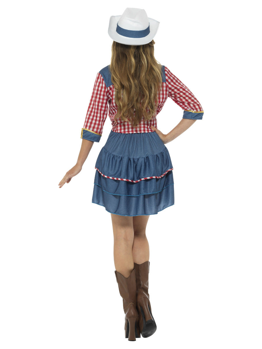 Rodeo Doll Costume, Blue - 3