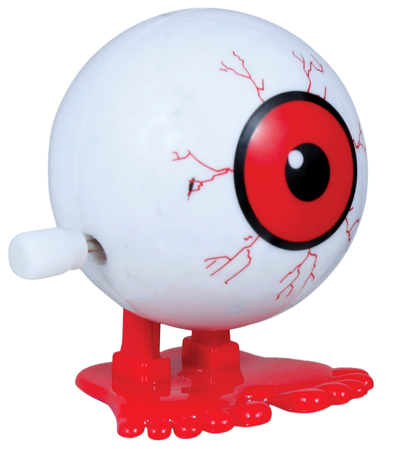 BOX 12 WIND-UP WALKING EYES 5 CM