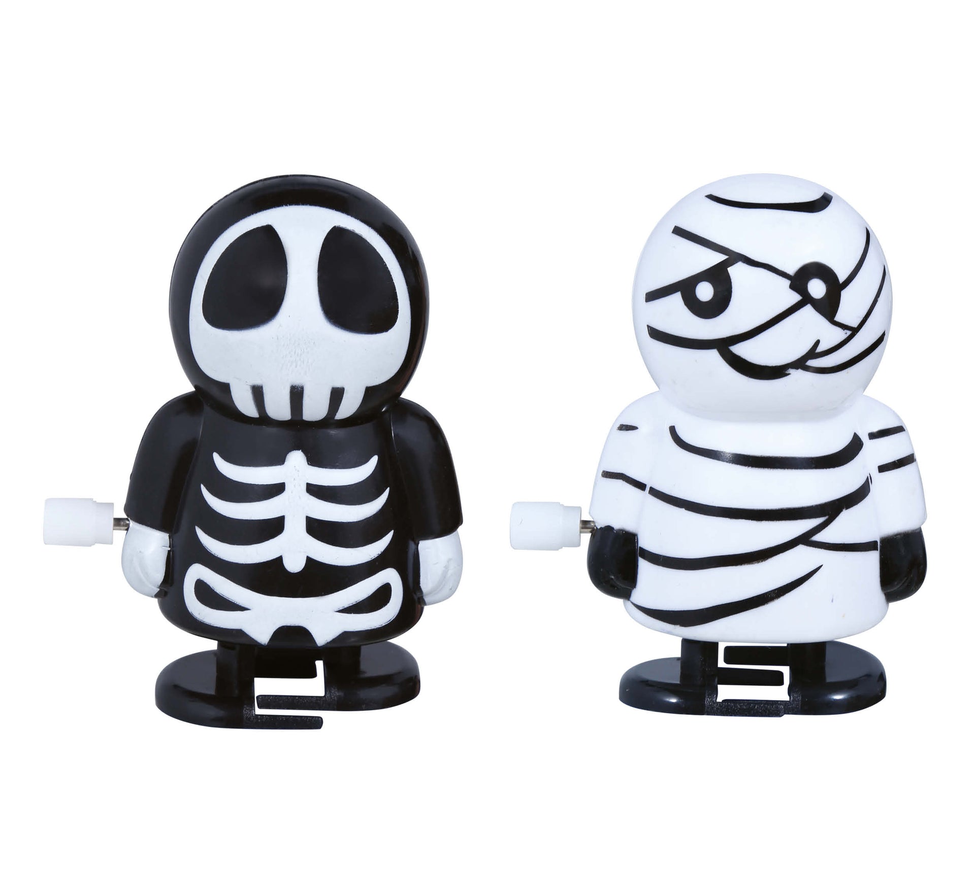 BOX 12 WIND-UP WALKING FIGURES, 5,5 CM