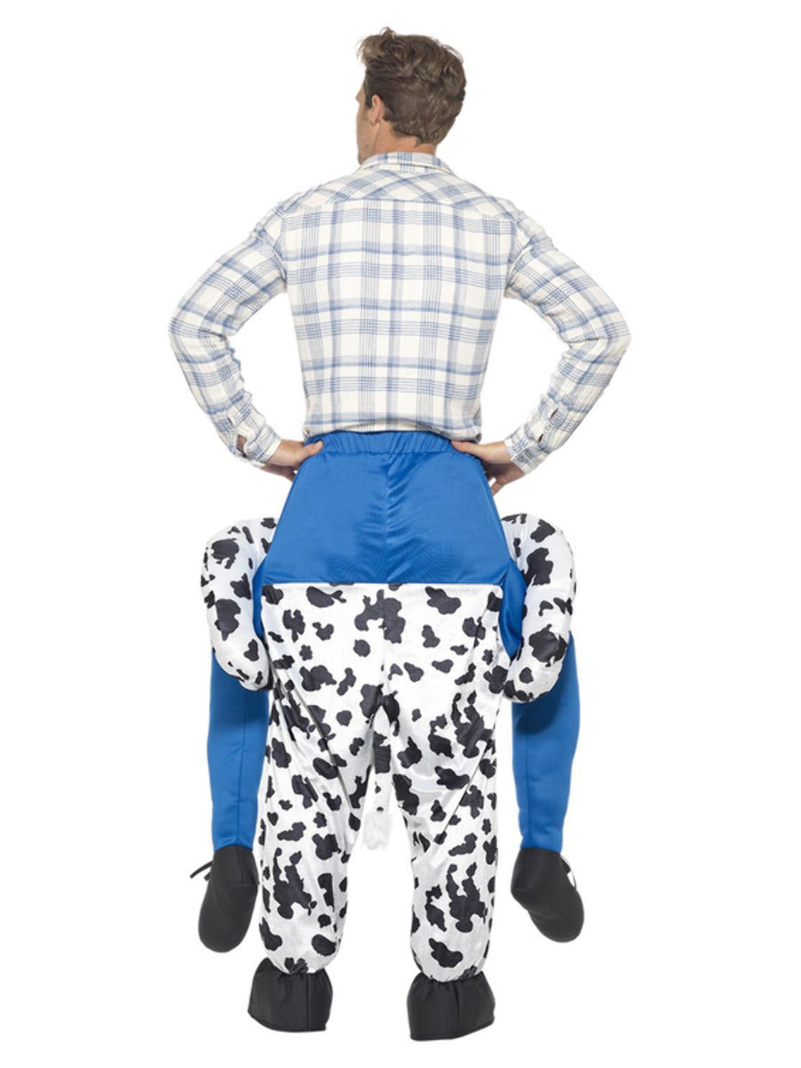 Piggyback Cow Costume, Black - 3