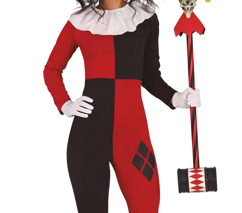 HAMMER WITH DETACHABLE JESTER FACE, 90 CMS.