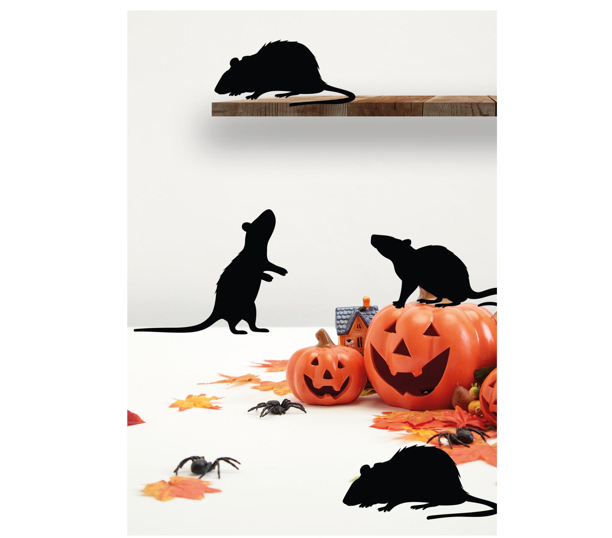 SILHOUETTES 4 BLACK RATS